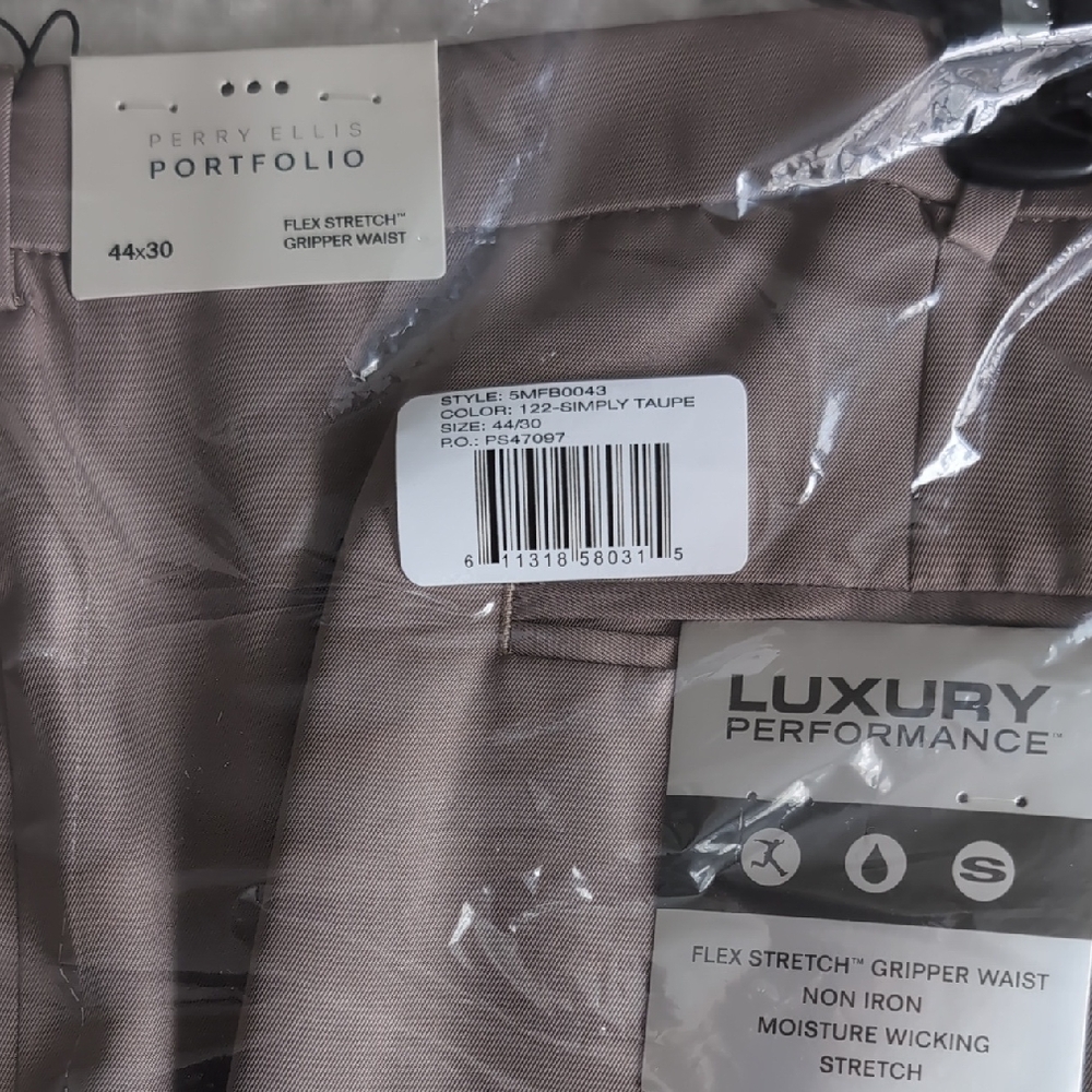 Perry Ellis Simply Taupe Trousers